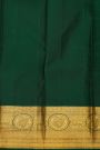 Kancheepuram Silk Wine Saree With Florals