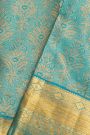 Kancheepuram Silk Sky Blue Saree