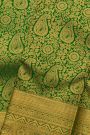 Kancheepuram Silk Green Saree