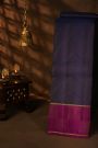 Kancheepuram Silk Navy Blue Saree