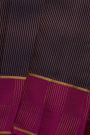 Kancheepuram Silk Navy Blue Saree