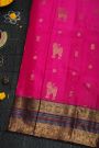 Kancheepuram Silk Pink Saree