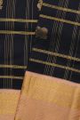 Kancheepuram Silk Navy Blue Saree