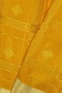 Kancheepuram Silk Mustard Saree