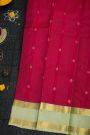 Kancheepuram Silk Deep Magenta Saree