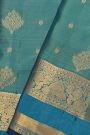 Kancheepuram Silk Blue Saree