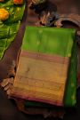 Kanchipuram Silk Green Saree