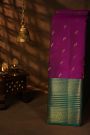 Kancheepuram Silk Magenta Saree