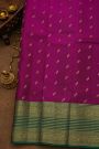 Kancheepuram Silk Magenta Saree