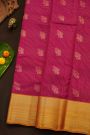 Kancheepuram Silk Magenta Saree