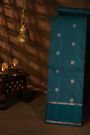 Kancheepuram Silk Teal Blue Saree