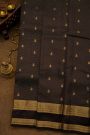 Kancheepuram Silk Dark Brown Saree