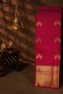 Kancheepuram Silk Magenta Saree