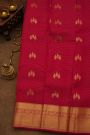 Kancheepuram Silk Magenta Saree