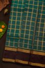 Kanchipuram Silk Peacock Green Saree