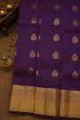Kancheepuram Silk Navy Blue Saree