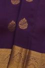 Kancheepuram Silk Navy Blue Saree