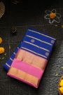 Kancheepuram Silk Royal Blue Saree