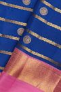 Kancheepuram Silk Royal Blue Saree