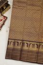 Kancheepuram Silk Baby Pink Colour Saree Checks Body Traditional Border