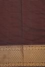 Kancheepuram Silk Multi-Colour Saree With Contrast Border