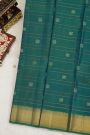 Kancheepuram Silk Dual Colour Saree Zari Lines Body Self Border