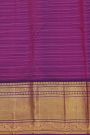 Kancheepuram Silk Baby Pink Saree Zari Checks Body Contrast Border