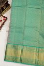 Kancheepuram Silk Pink Saree With Zari Lines Body Contrast Border