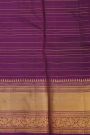 Kancheepuram Silk Teal Blue Saree With Zari Checks Body Self Border