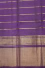 Kancheepuram Silk Magenta Saree With Zari Checks Body Self Border