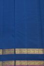 Kancheepuram Silk Sea Green Saree With Floral Buttis Body Gap Border