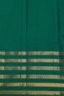 Kancheepuram Silk Purple Saree With Kaddi Gap Border