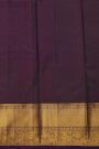 Kancheepuram Silk Mehendi Green Saree With Florals And Animals Border