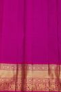 Kancheepuram Silk Parrot Green Saree With Florals And Buttis Traditional Border