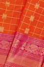 Kuppadam Sico Orange Saree
