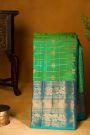 Kuppadam Sico Parrot Green Saree
