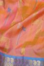 Venkatagiri Silk Light Peach Saree