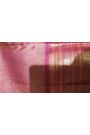 Kancheepuram Silk Bottle Green Saree With Peacocks Body Traditional Gap Border