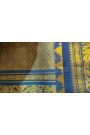 Gadwal Silk Peacock Green Saree