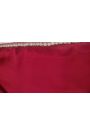 Banarasi Georgette Maroon Saree With Ready To Wear Blouse