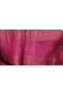 Designer Tussar Deep Magenta Saree