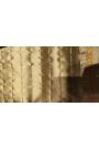 Chanderi Silk Cream Saree With Kaddi Border
