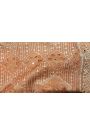 Designer Tussar Silk Peach Saree