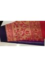 Coimbatore Soft Silk Navy Blue Saree