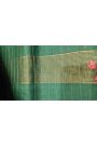 Designer Tussar Green Saree