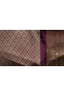 Kancheepuram Silk Dual Colour Saree With Zari Checks Body Contrast Border