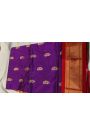 Narayanpet Silk Violet Saree