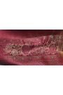 Kancheepuram Silk Sky Blue Saree With Florals And Leaves In Checks Body