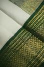 Kancheepuram Silk Off White Dhoti