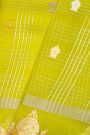Designer Organza Lime Green Saree
